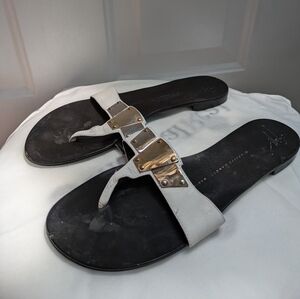 Giuseppe Zanotti leather flats size 38